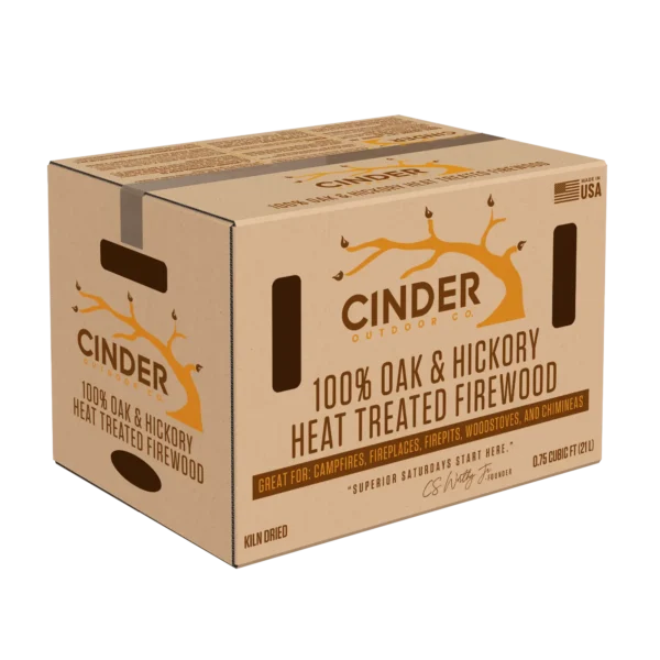 CINDER Premium Hardwood Boxed Firewood