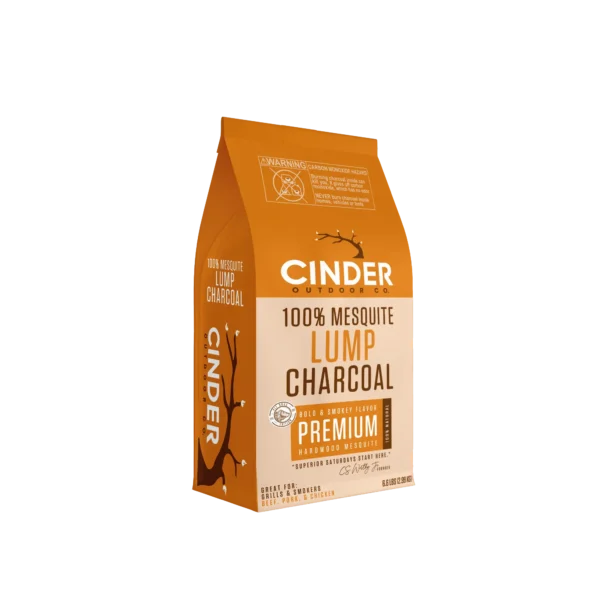 CINDER 5.5lb Premium Mesquite Lump Charcoal